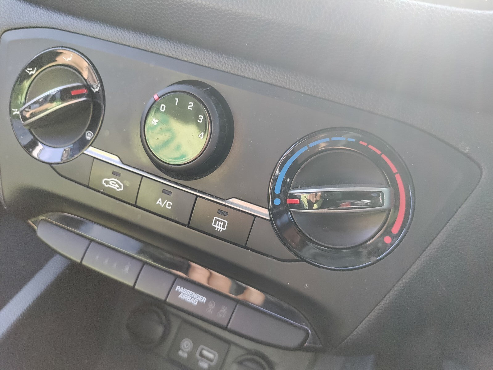 2019 HYUNDAI I20 MK2 FACELIFT AC HEATER CLIMATE CONTROL SWITCH PANEL