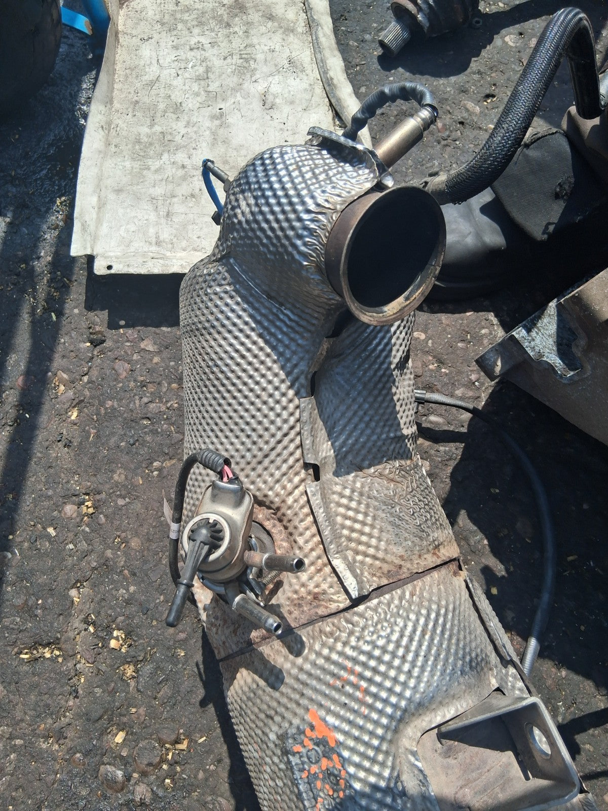 2021 FORD TRANSIT 350 MK8 2.0 DIESEL FWD DPF DIESEL PARTICULATE FILTER