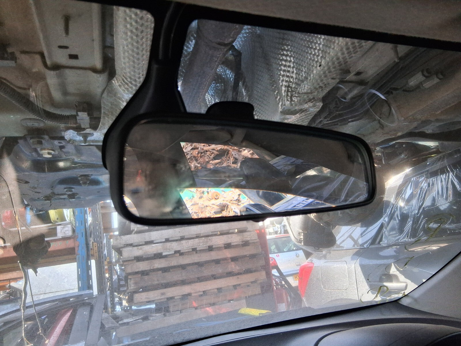 2016 MITSUBISHI MIRAGE MK6 INTERIOR REAR VIEW MIRROR