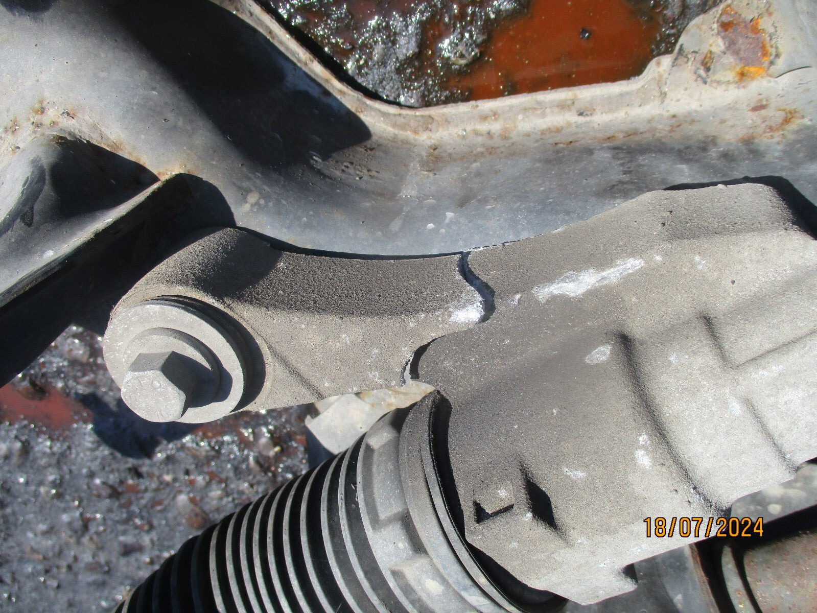 FORD FIESTA MK7 2017 1.25 PETROL FRONT SUBFRAME