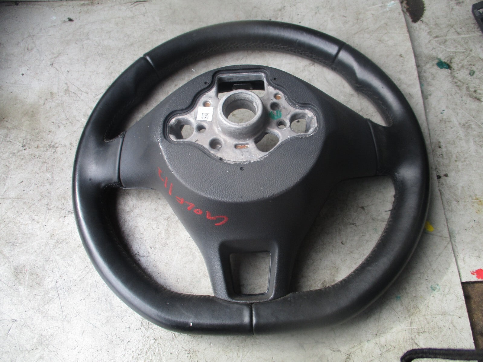 2017 VW VOLKSWAGEN GOLF  MULTIFUNCTION  STEERING WHEEL 6198400