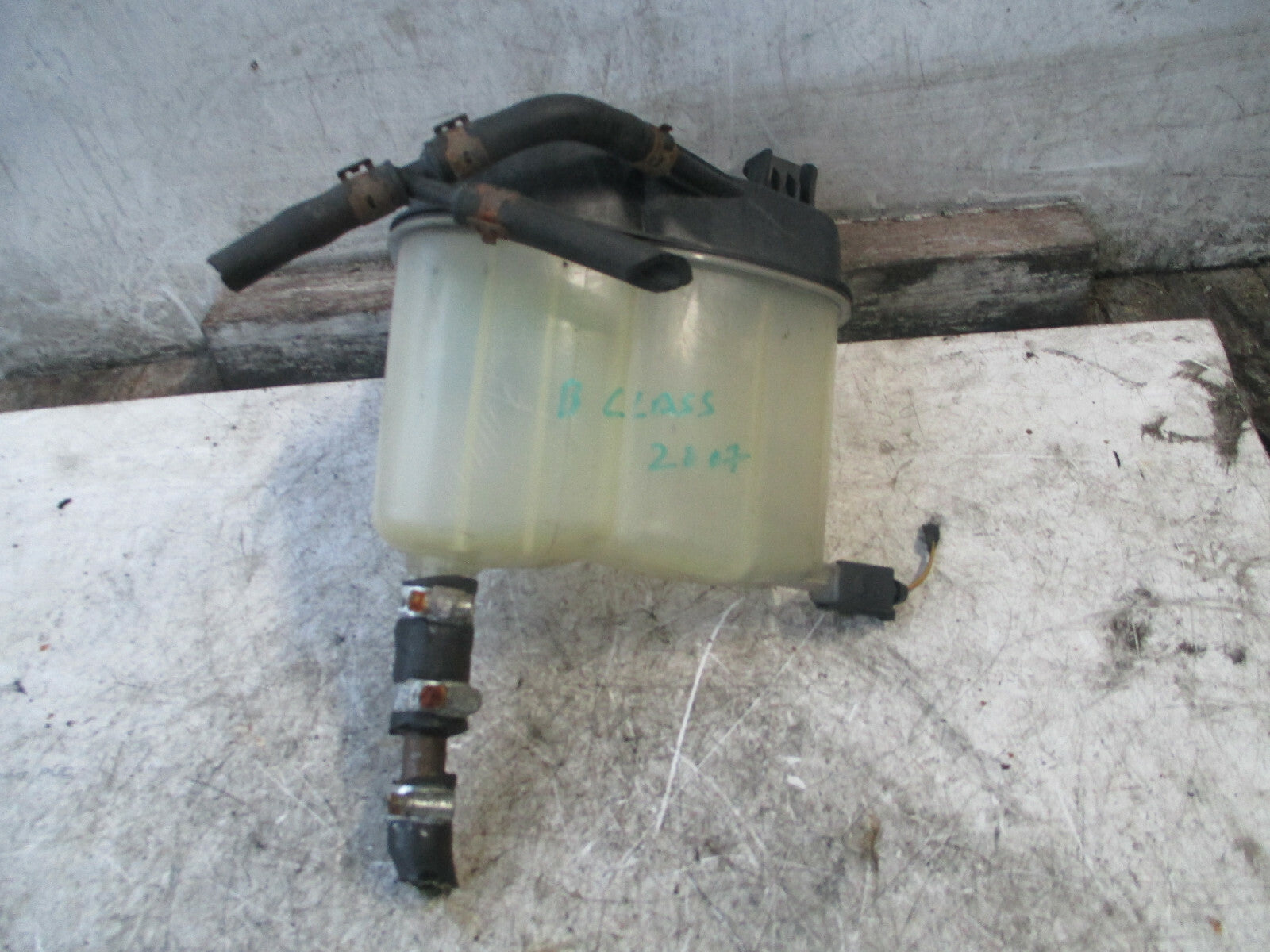 MERCEDES B CLASS W245 2007 WATER COOLANT EXPANSION TANK