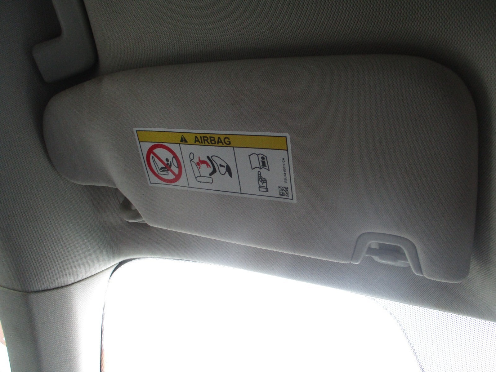2017 FORD MONDEO MK5 NSF PASSENGER SIDE FRONT SUN VISOR