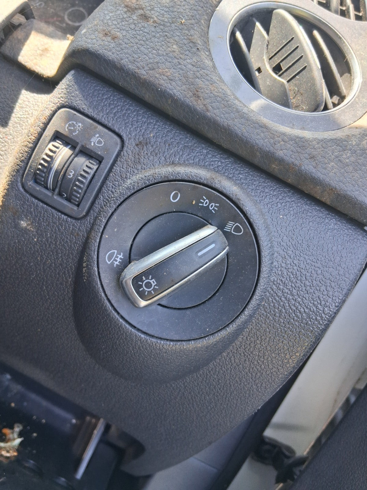 2013 VW VOLKSWAGEN TIGUAN MK1 HEADLIGHT CONTROL SWITCH