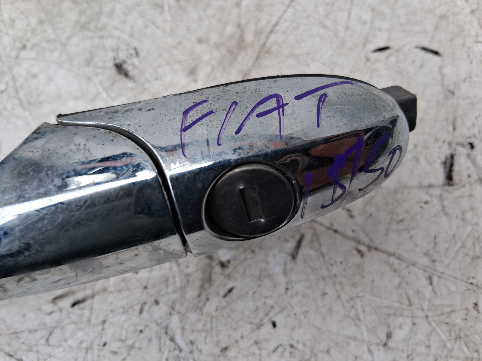 2015 FIAT 500 LOUNGE NSF PASSENGER SIDE FRONT LEFT EXTERIOR DOOR HANDLE