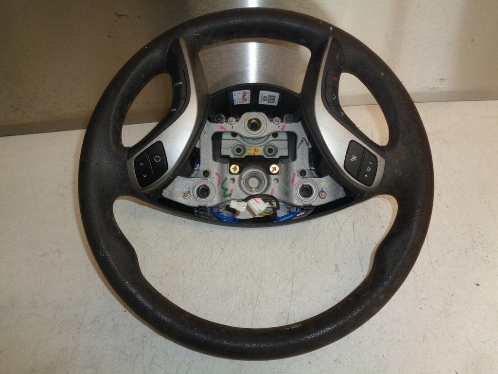 HYUNDAI i30 MK2 2013 1.6 CRDI MULTIFUNCTION LEATHER STEERING WHEEL 56110A6110RDR