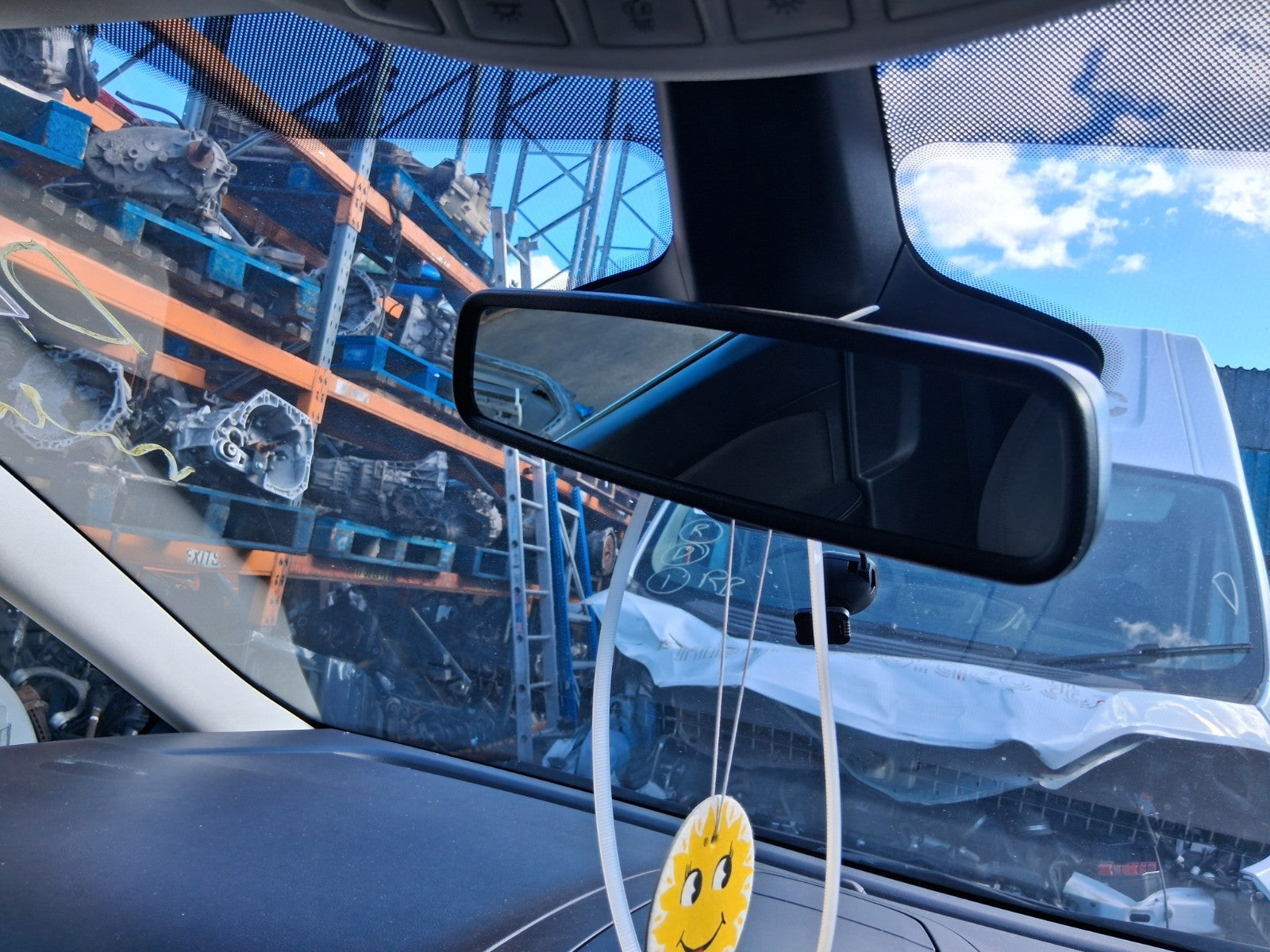 2017 FORD S MAX MK2 INTERIOR REAR VIEW MIRROR