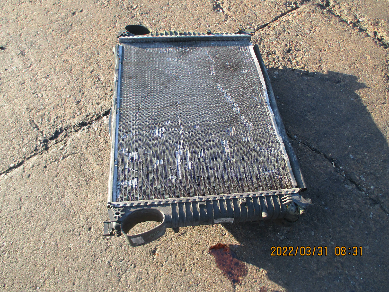 MERCEDES SL R230 2011 500 SL 5.0 RADIATOR RAD PACK 0204172002 3137229000 RP 22