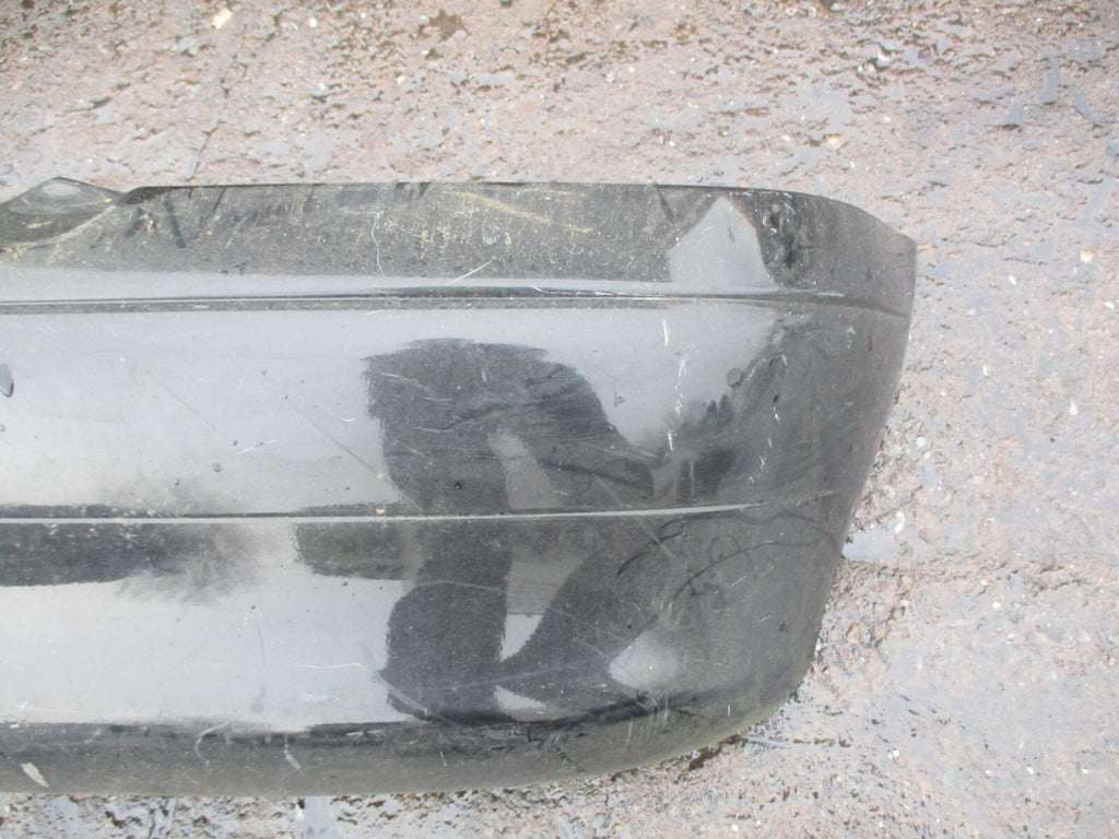 RENAULT MEGANE CABRIOLET 1999 COMPLETE REAR PLASTIC BUMPER BLACK 7700838239