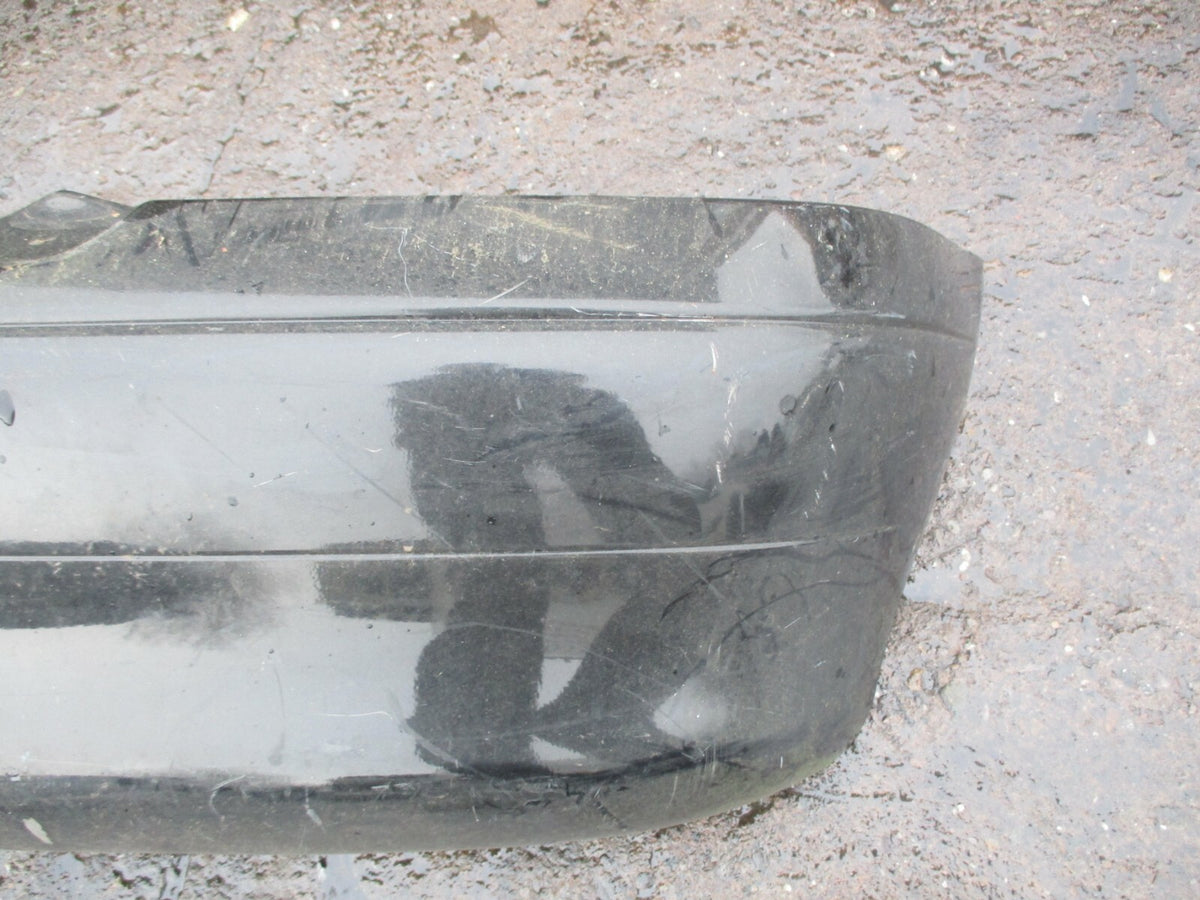 RENAULT MEGANE CABRIOLET 1999 COMPLETE REAR PLASTIC BUMPER BLACK 7700838239