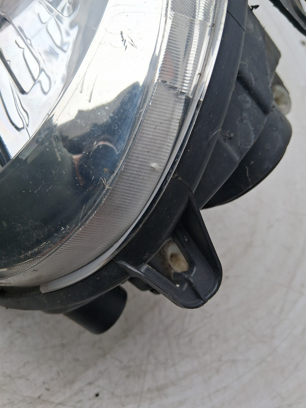 2010 FIAT 500 LOUNGE MK1 NS PASSENGER SIDE FRONT LEFT HEADLIGHT HEAD LAMP