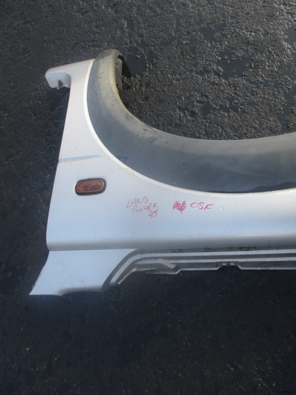 LANDROVER FREELANDER MK1 2004 NSF PASSENGER SIDE WING PANEL SILVER