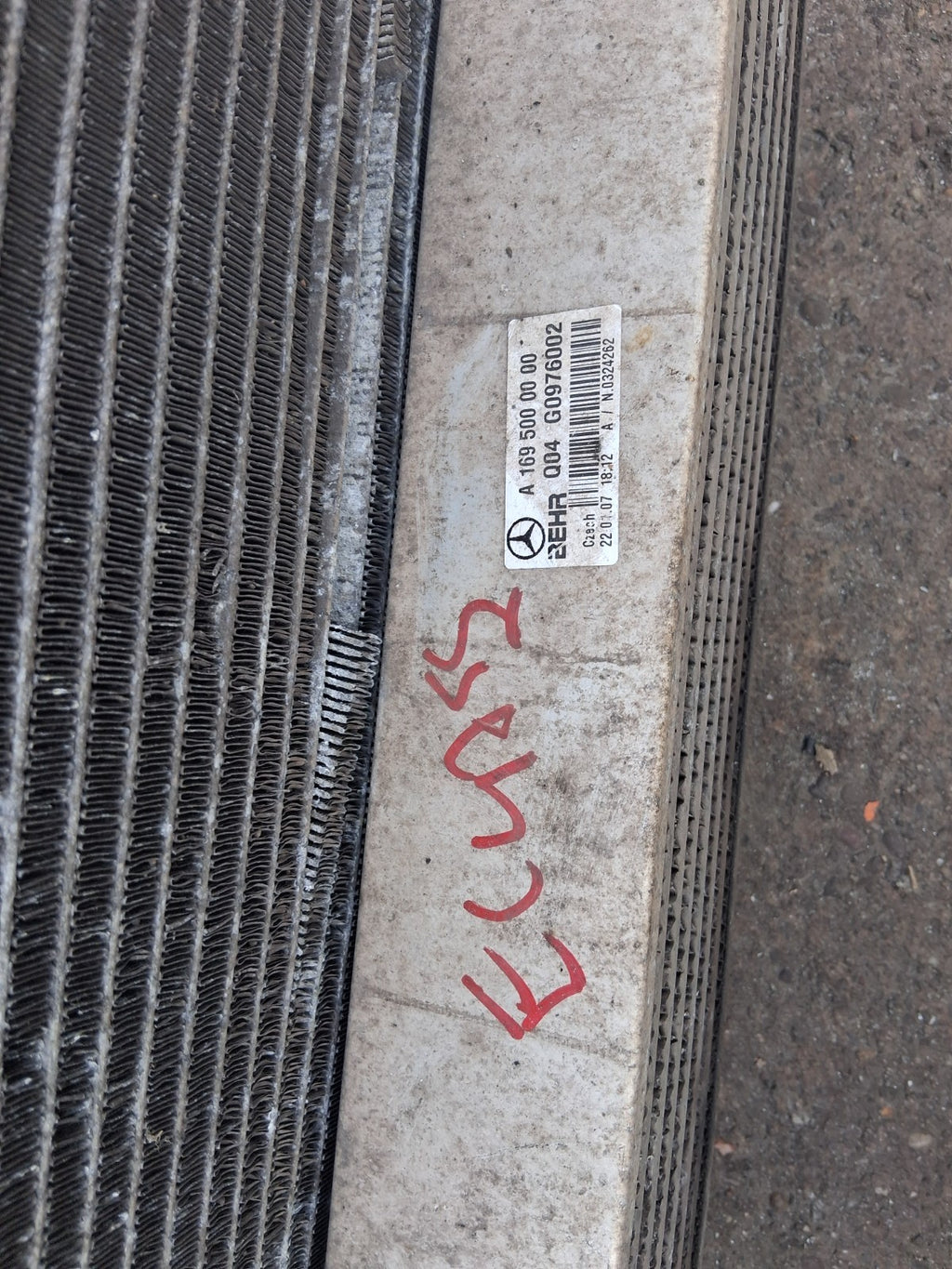 2005 MERCEDES E CLASS W211 E220 2.2 DIESEL AUTO RADIATOR RAD PACK A1695000354