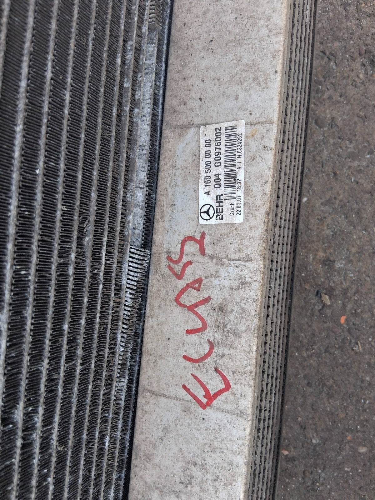 2005 MERCEDES E CLASS W211 E220 2.2 DIESEL AUTO RADIATOR RAD PACK A1695000354