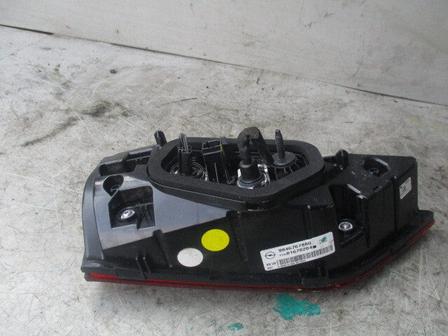 2023 VAUXHALL GRANDLAND X OSR  DRIVER SIDE REARLIGHT 984676767880