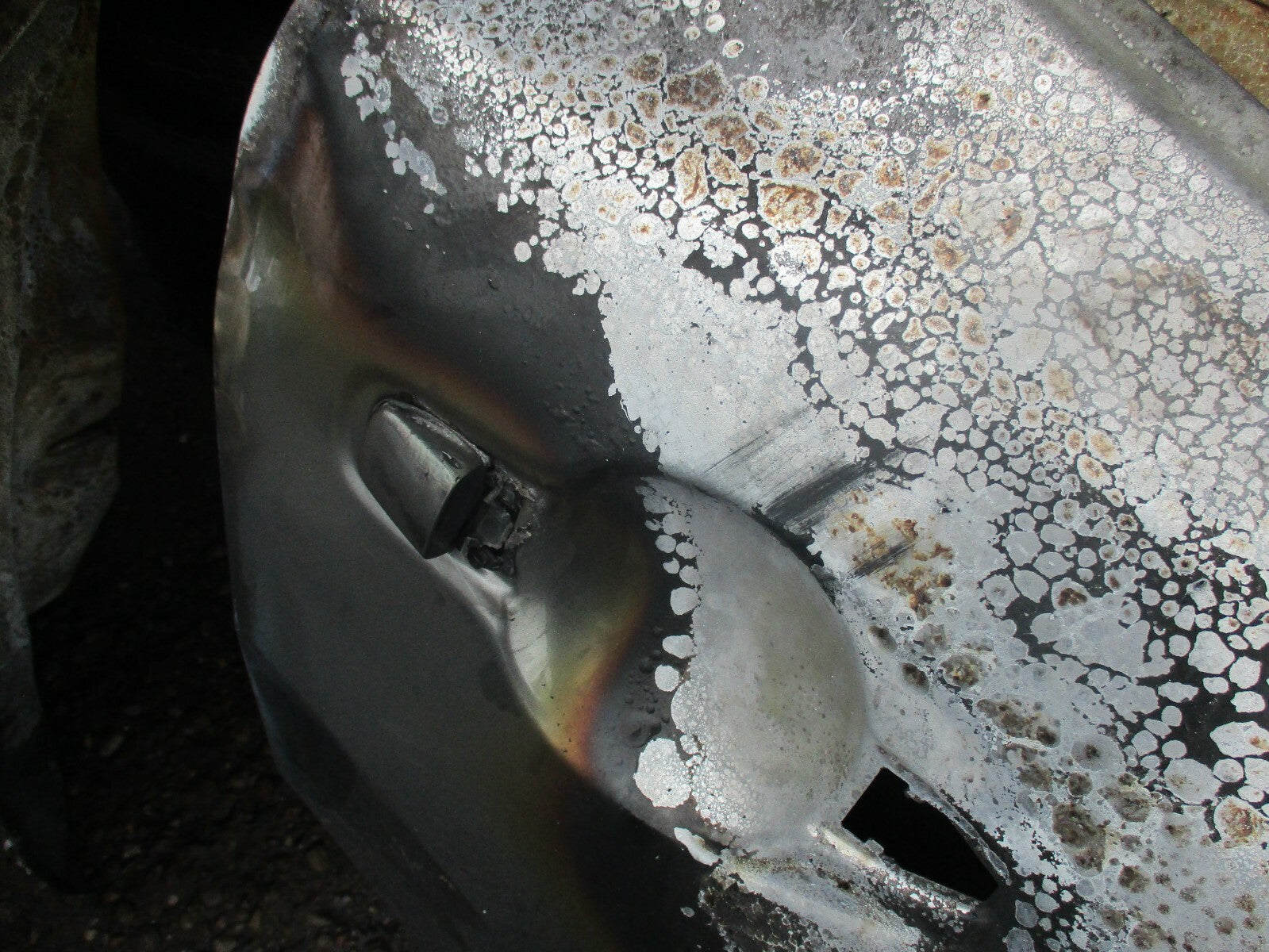 NISSAN QASHQAI J11 MK2 OSR DRIVER SIDE REAR BARE DOOR SHELL DAMAGED
