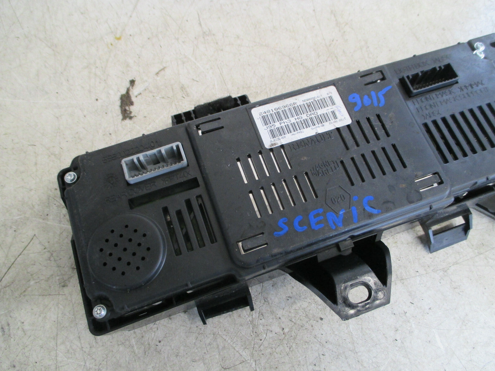 RENAULT GRAND SCENIC MK3 2015 DASHBOARD INSTRUMENTAL CLUSTER 248106966R