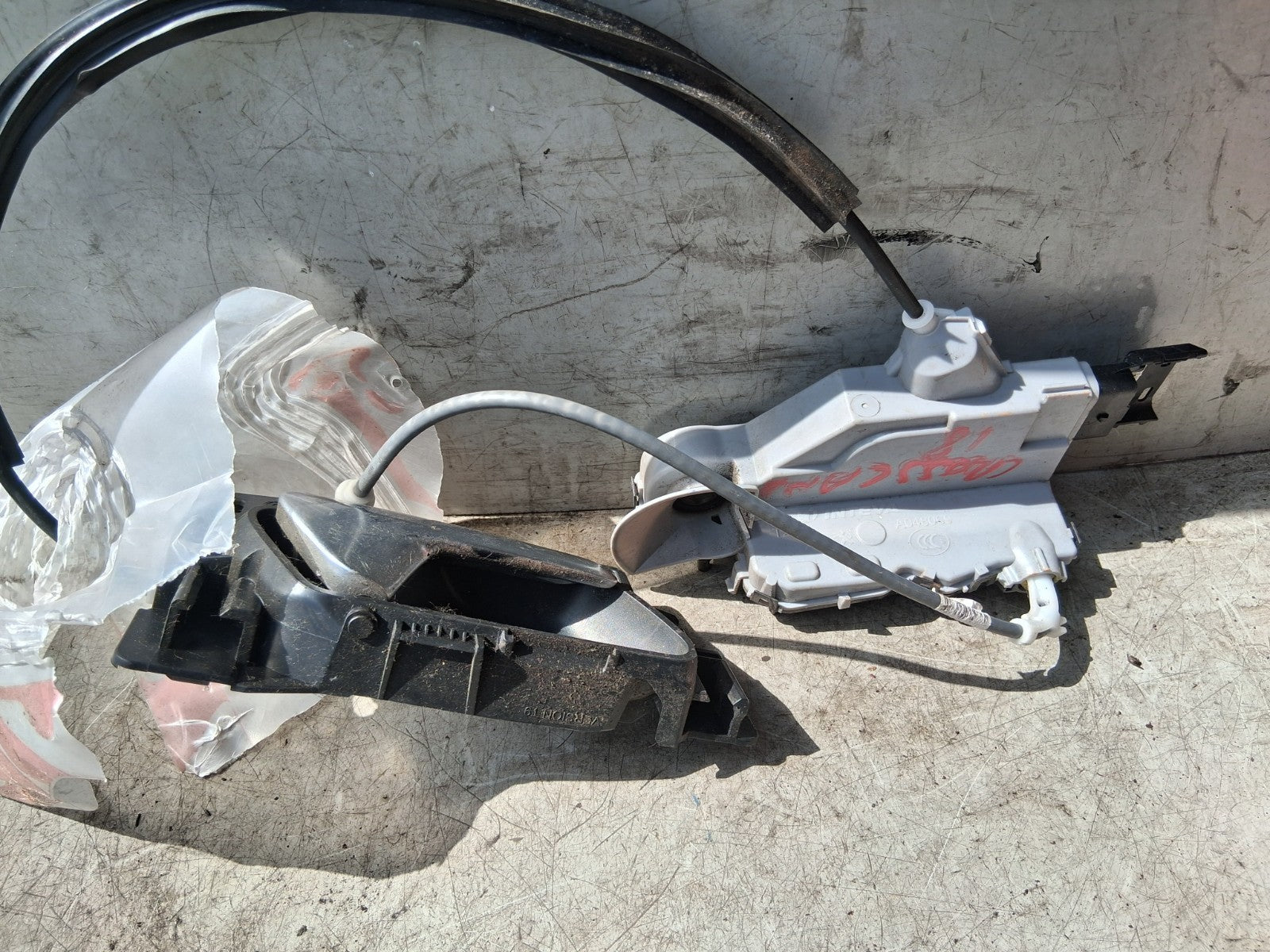 VAUXHALL CROSSLAND X 2018 OSR DRIVER SIDE REAR DOOR LOCK MECHANISM 16942583