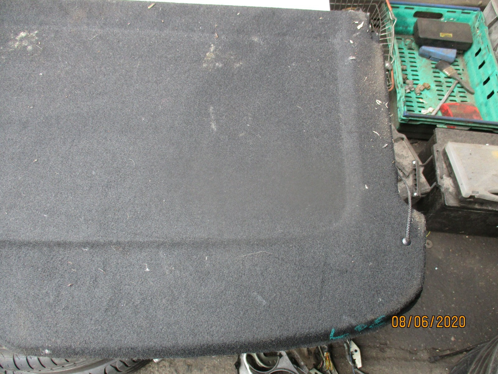 PEUGEOT 307 2007 REAR BOOT STORAGE PARCEL SHELF LOAD COVER CLOTH BOARD