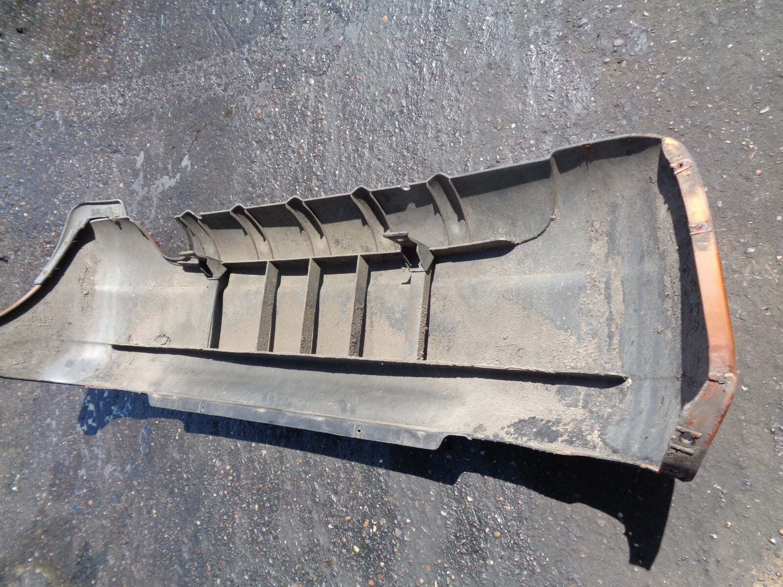 DEAWOO MATIZ 2003 ORANGE REAR BUMPER