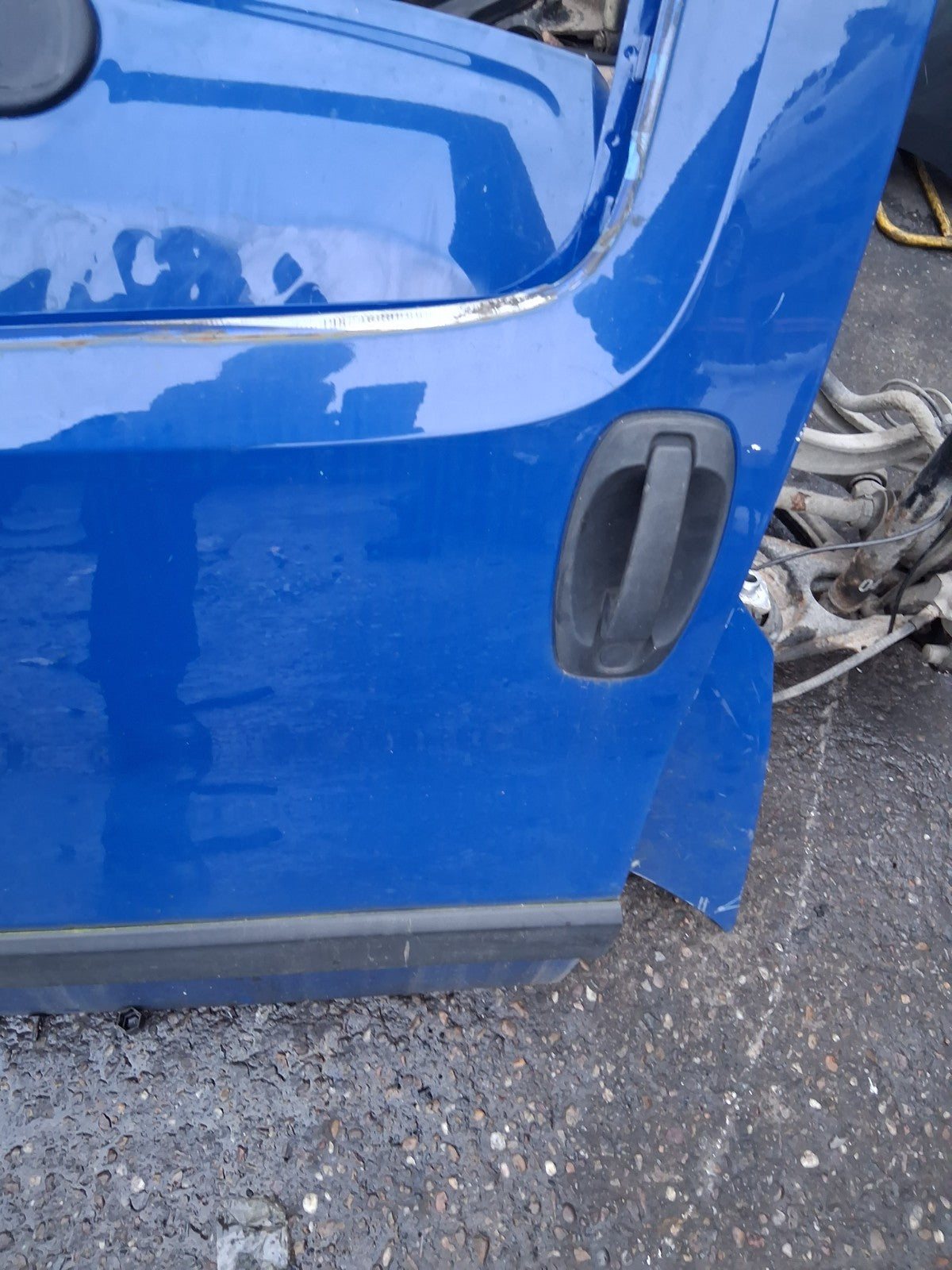 2016 FIAT FIORINO NSF PASSENGER SIDE FRONT LEFT BARE DOOR BLUE