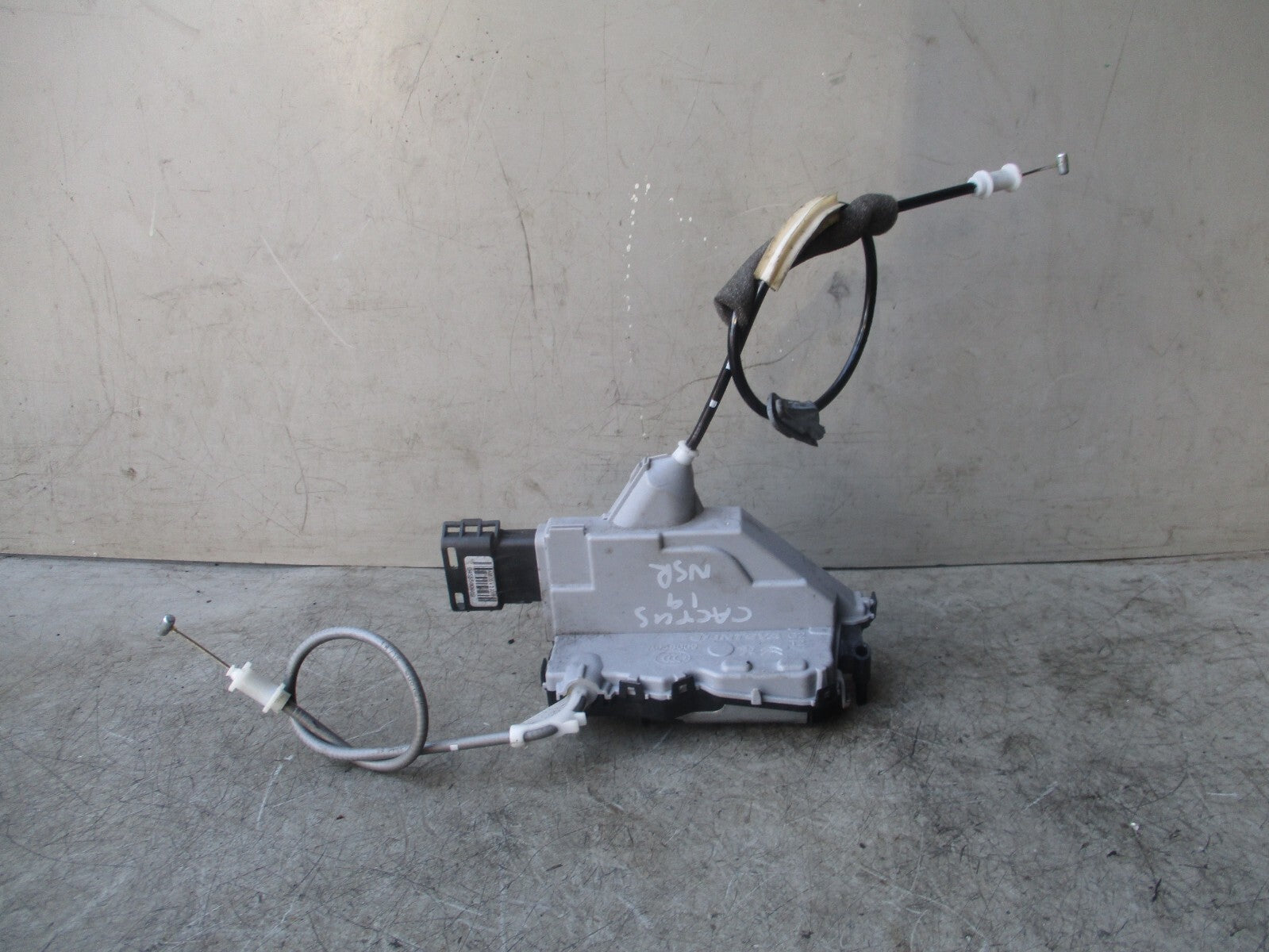 2021 CITROEN C4 CACTUS NSR PASSENGER SIDE REAR DOOR LOCK MECHANISM