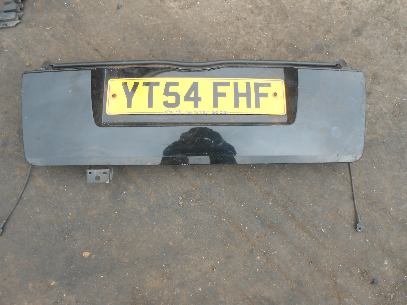 CITROEN C2 JM 2004 HATCHBACK TAILGATE BOOT LID LOWER SECTION BLACK