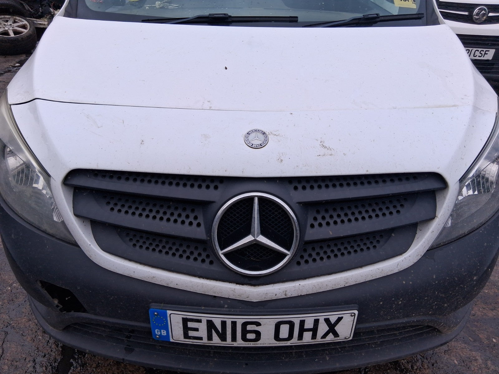 2016 MERCEDES CITAN W415 FRONT GRILL WITH BADGE GRILLE COMPLETE