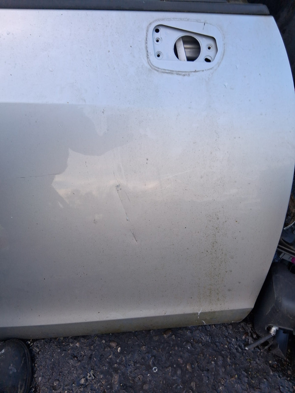 2016 VAUXHALL ZAFIRA C OSF DRIVER SIDE FRONT BARE DOOR ARGON SILVER Z176