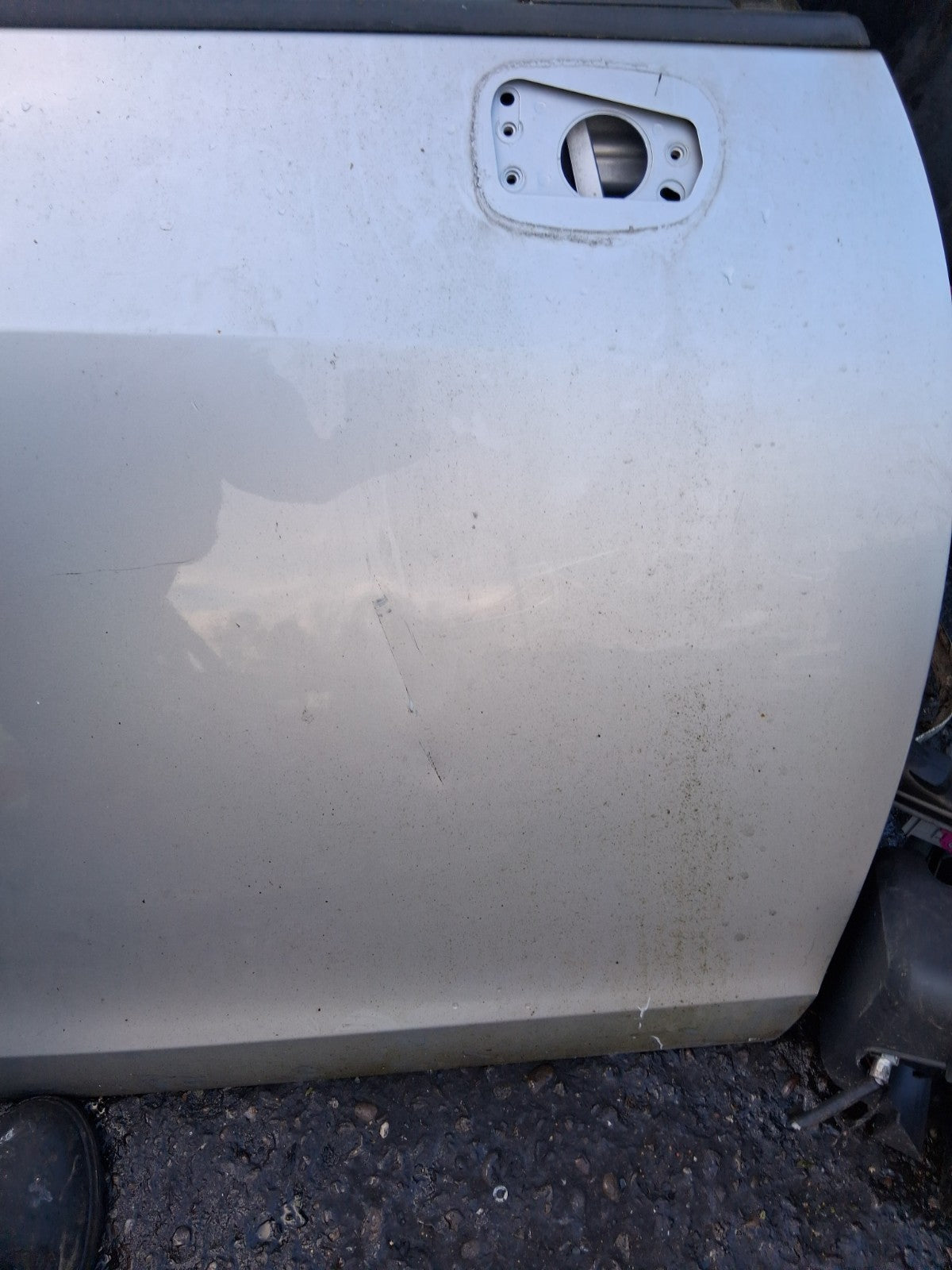 2016 VAUXHALL ZAFIRA C OSF DRIVER SIDE FRONT BARE DOOR ARGON SILVER Z176