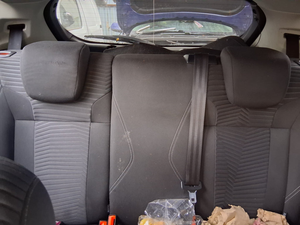2014 FORD FIESTA MK7 REAR BACK SEAT FABRIC COMPLETE