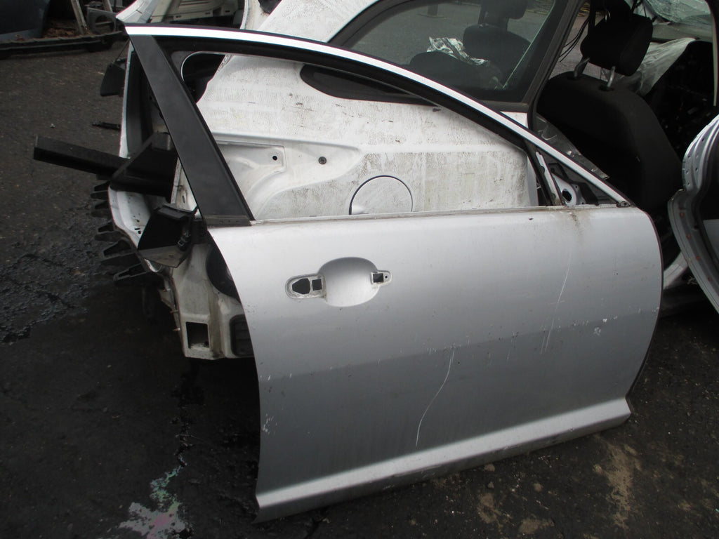 JAGUAR XF X250 2008 OSF DRIVER SIDE FRONT BARE DOOR SILVER