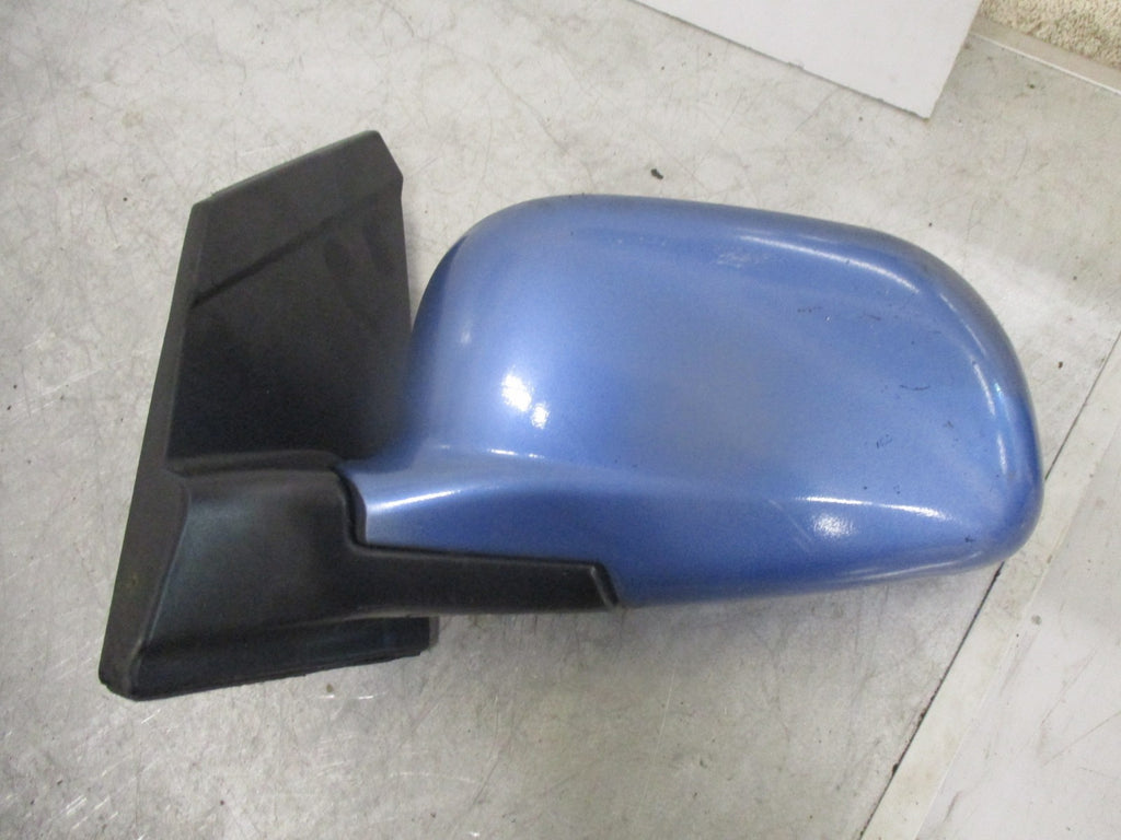 2002 MITSUBISHI SPACESTAR NS PASSENGER SIDE MANUAL DOOR WING MIRROR E1010555