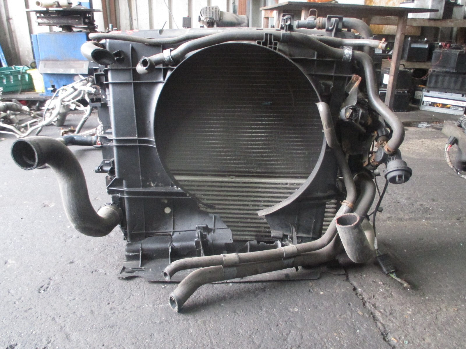 VW VOLKSWAGEN CRAFTER 2015 2.5 DIESEL RADIATOR FAN PACK 2E0121253 RP 19
