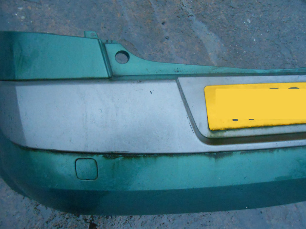 RENAULT MEGANE MK2 2003 COMPLETE REAR BUMPER GREEN