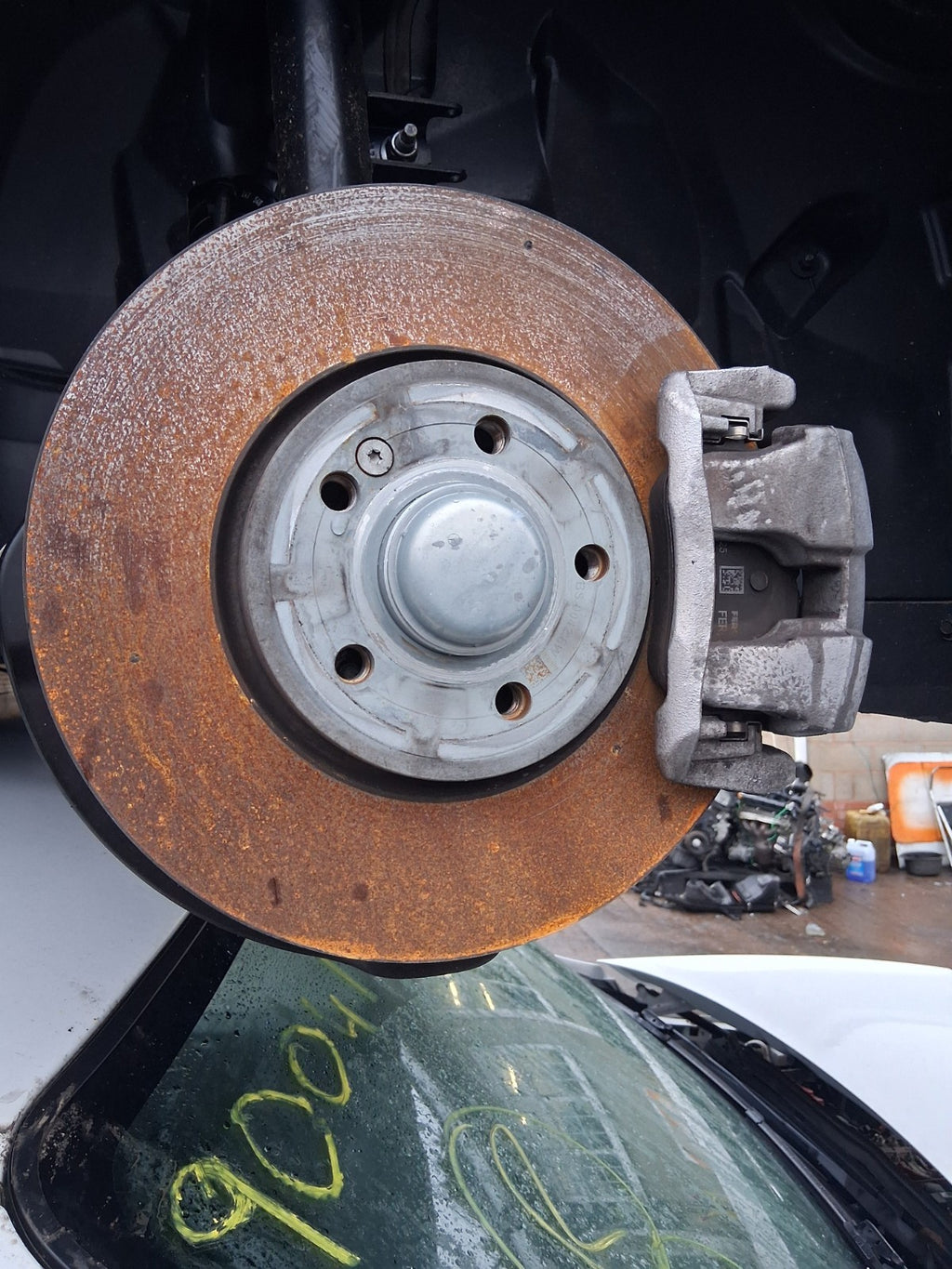 2025 MERCEDES BENZ GLA H247 1.3 MHEV  OSF DRIVER SIDE FRONT RIGHT HUB & CALIPER
