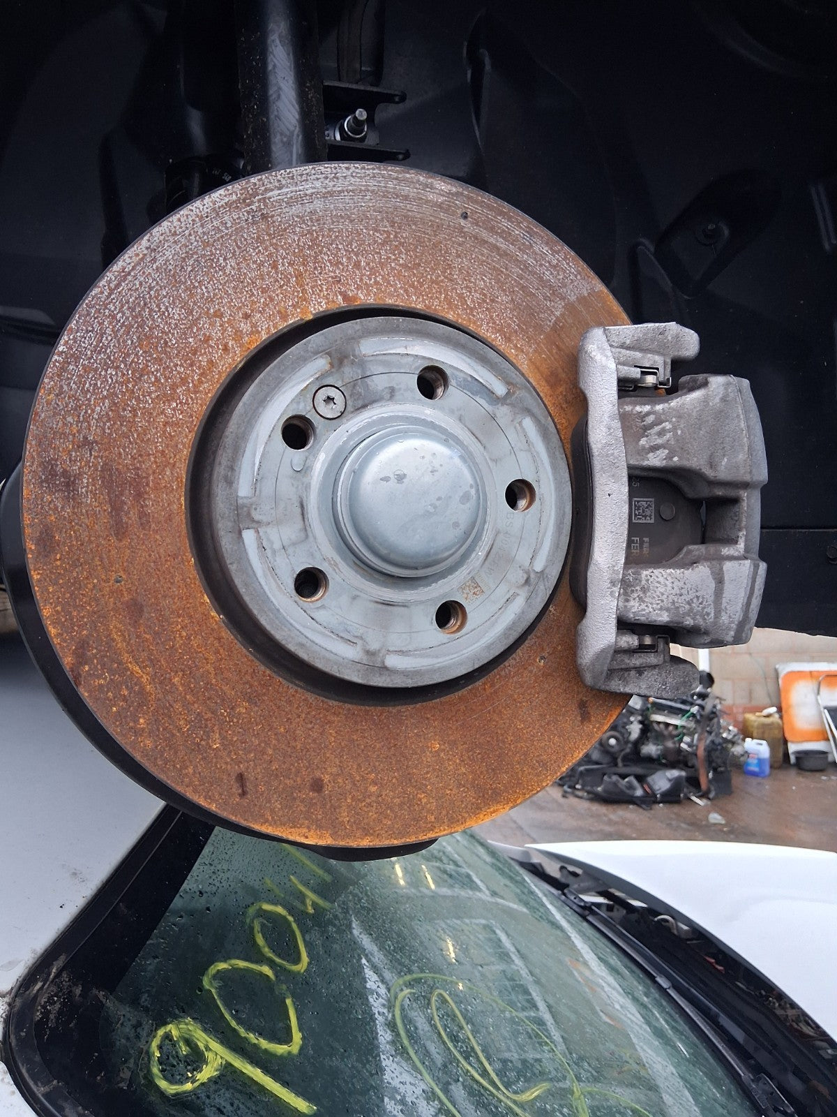 2025 MERCEDES BENZ GLA H247 1.3 MHEV  OSF DRIVER SIDE FRONT RIGHT HUB & CALIPER