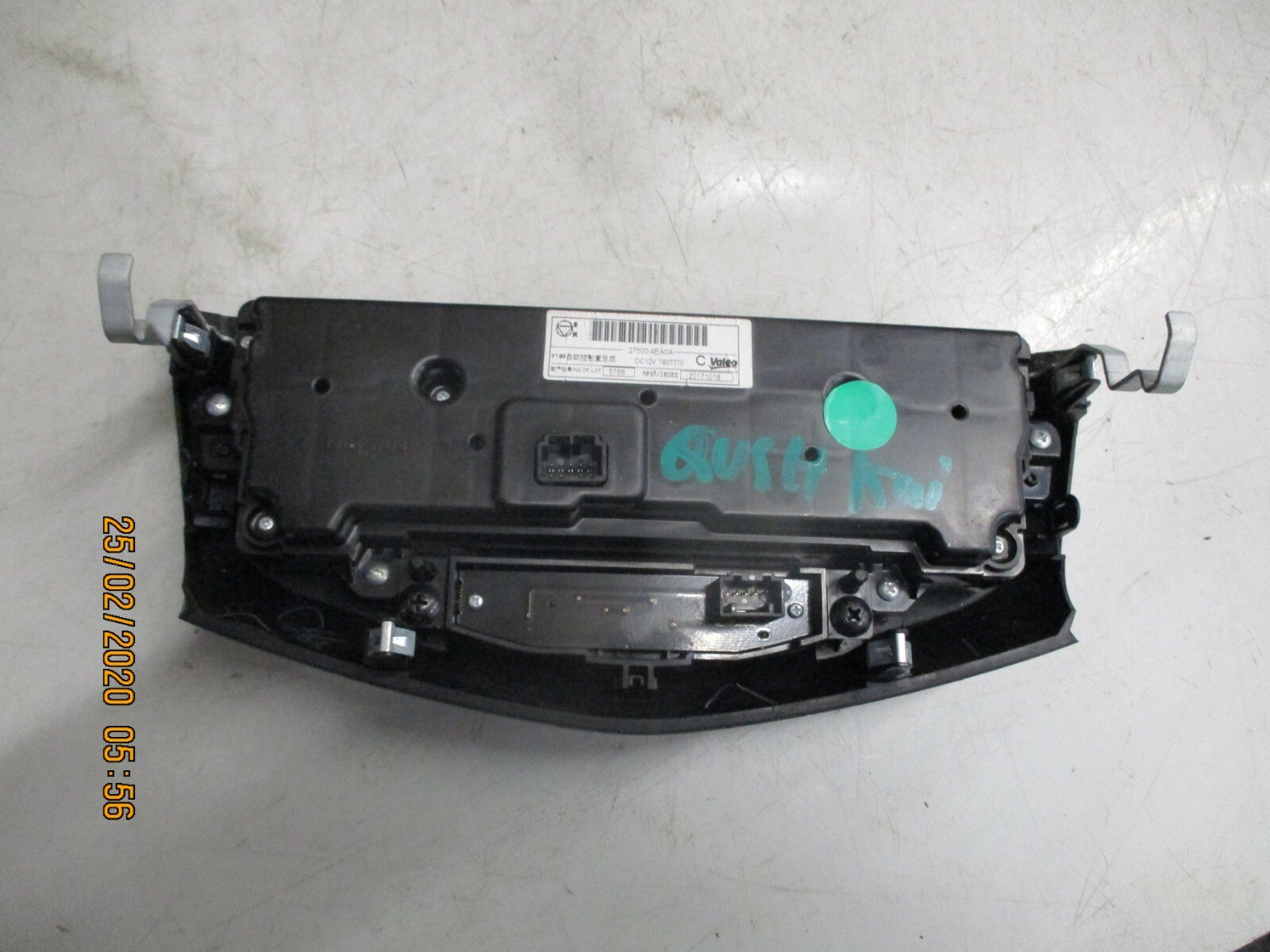 NISSAN QASHQAI J11 MK2 2018 HEATER AC CLIMATE CONTROL SWITCH PANEL 275004EA0A