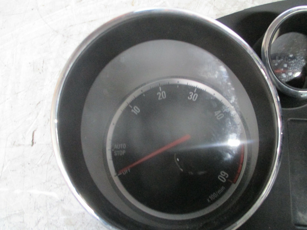 VAUXHALL ASTRA J 2013 SPEEDOMETER INSTRUMENT CLUSTER
