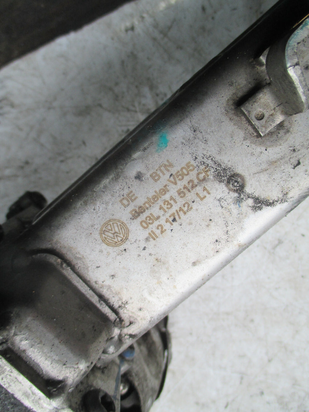 VW VOLKSWAGEN TOURAN 2012 1.6 ER VALVE & COOLER 03L131512CF