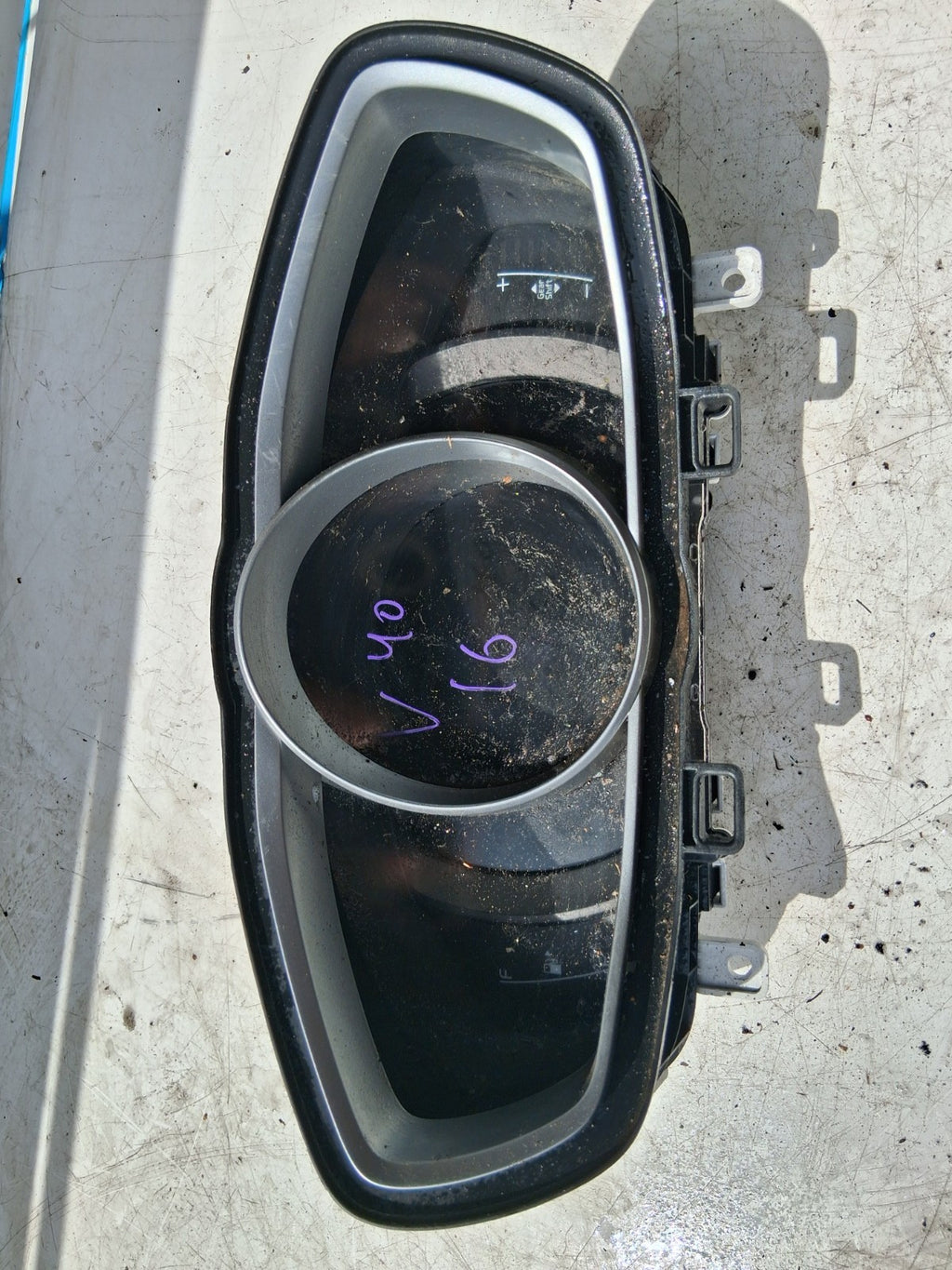 2016 VOLVO V40 2.0 DIESEL SPEEDO CLOCKS INSTRUMENT CLUSTER 31433515