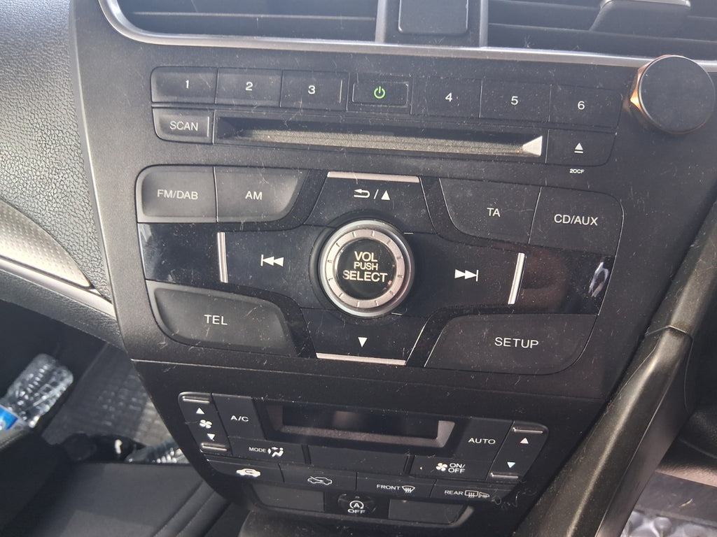 2016 HONDA CIVIC MK9 FACELIFT RADIO CD PLAYER STEREO MULTIMEDIA HEAD UNIT
