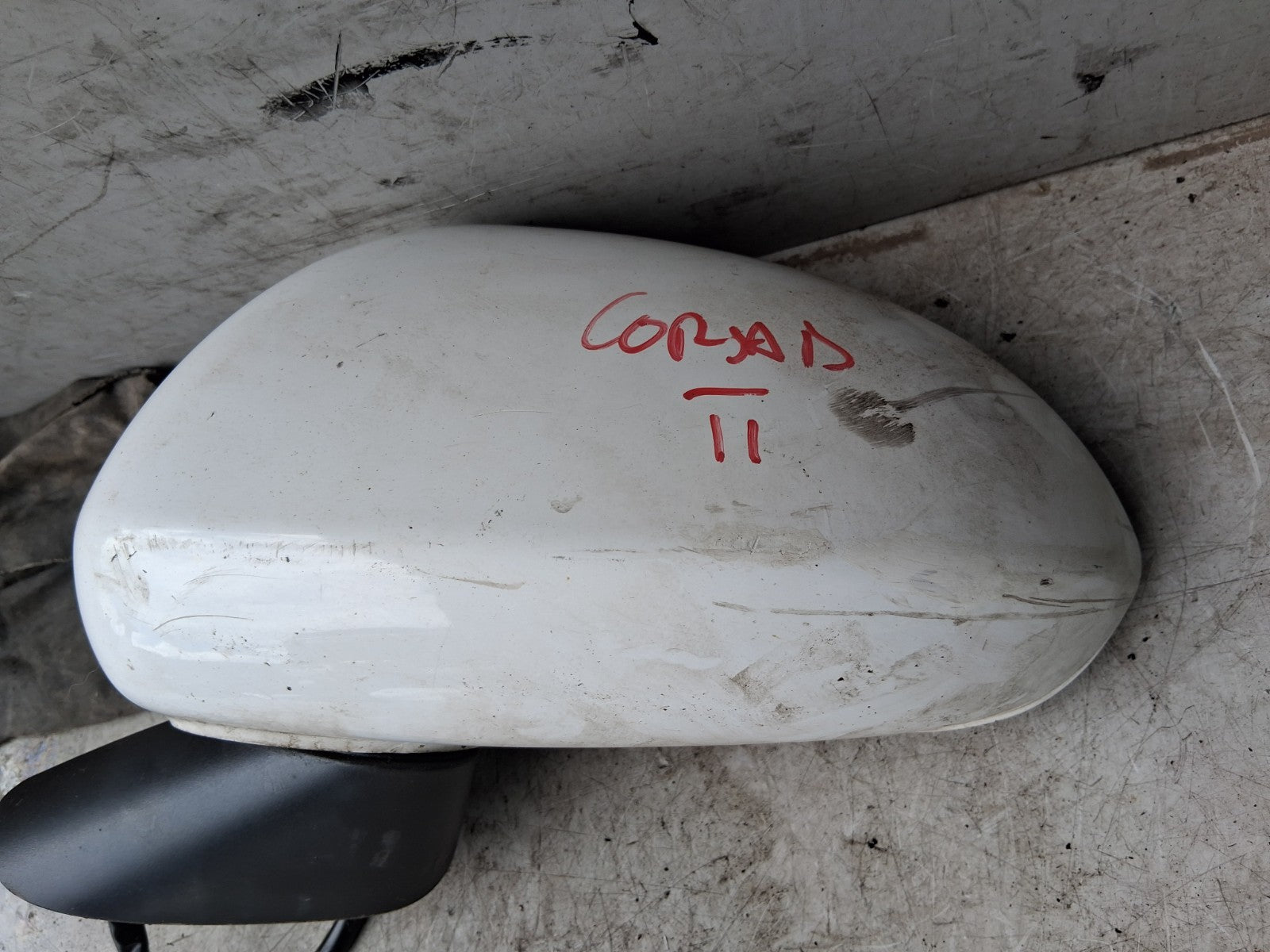 VAUXHALL CORSA D 2011 NSF PASSENGER SIDE FRONT LEFT WING MIRROR 468435664