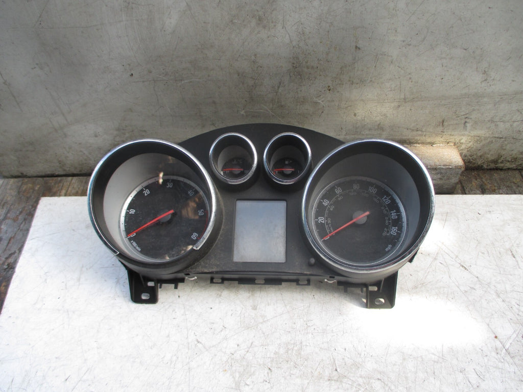 VAUXHALL ASTRA J 2014 SPEEDOMETER CLOCK CLUSTER INSTRUMENT 13433781