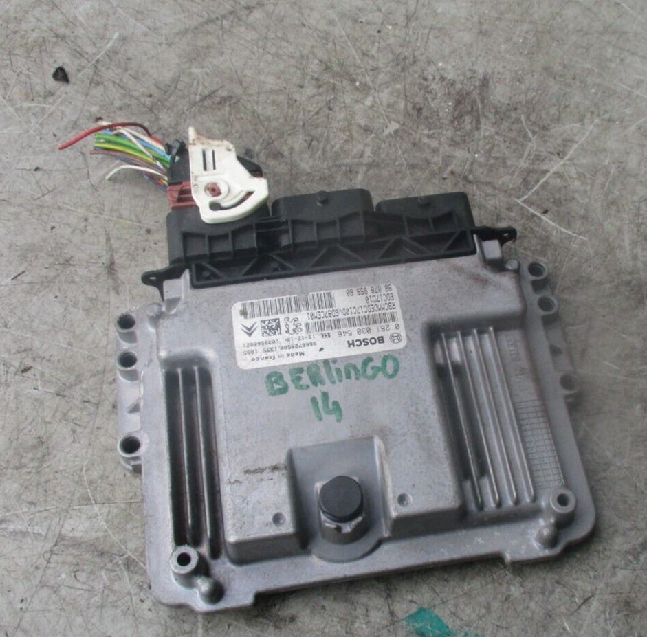2014 CITROEN BERLINGO ECU ENGINE CONTROL MODULE 631332