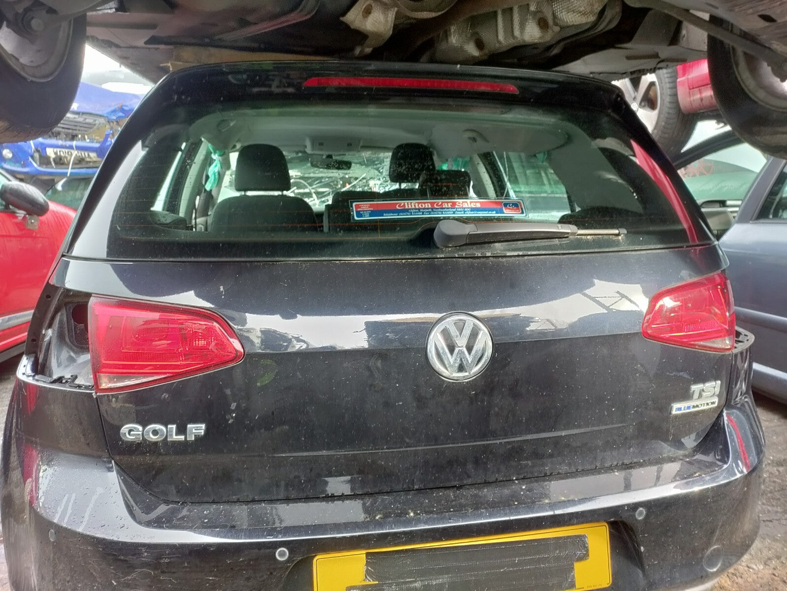 2017 VW VOLKSWAGEN GOLF MK7 FRONT WINDSCREEN WIPER MOTOR LINKAGES