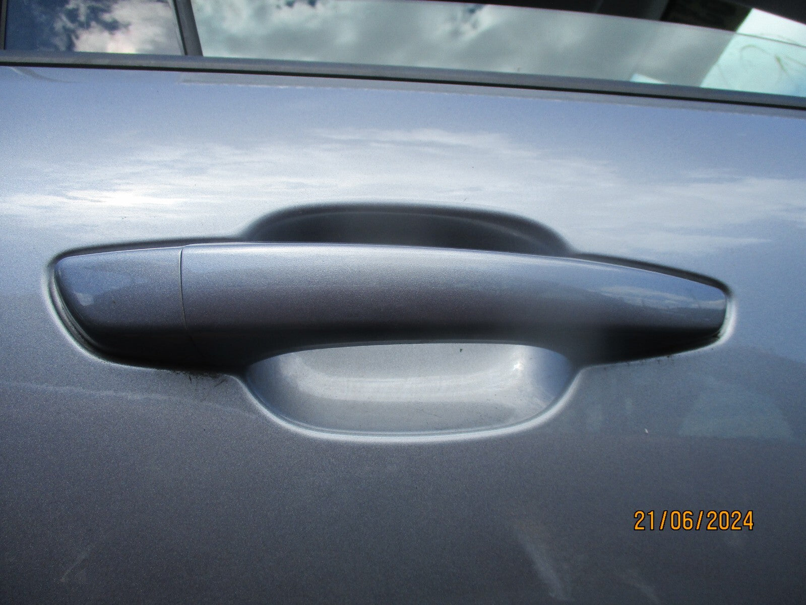 VAUXHALL MOKKA B MK2 2022 OSF DRIVER FRONT EXTERIOR DOOR HANDLE QUARTZ GREY KCA