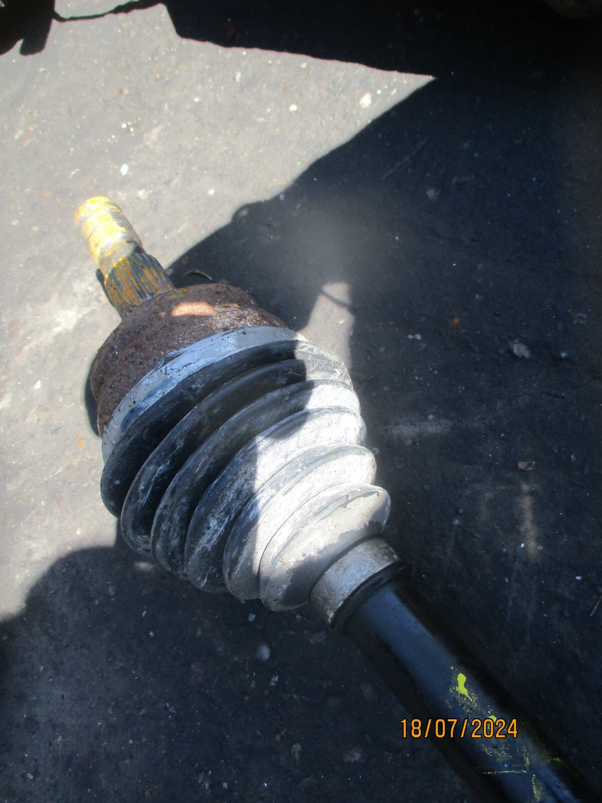 CITROEN C4 MK3 2023 1.2 PETROL NSF PASSENGER SIDE FRONT DRIVESHAFT 9824878280