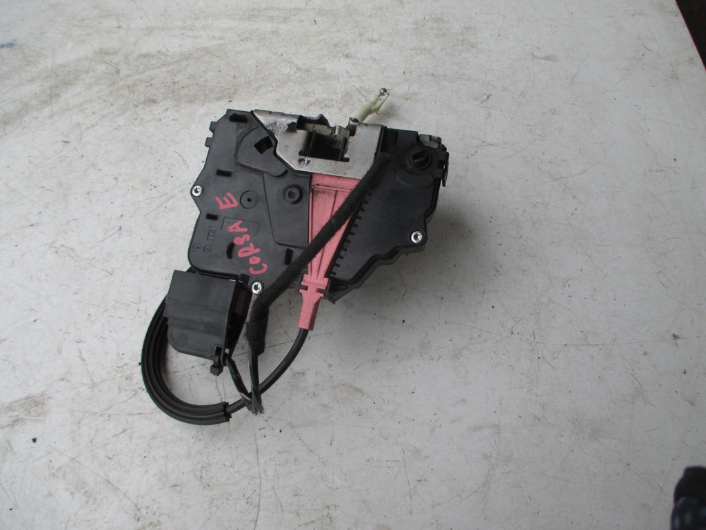 VAUXHALL CORSA E 2017 OS DRIVER SIDE LOCK MECH MECHANISM ACTUATOR 25407955