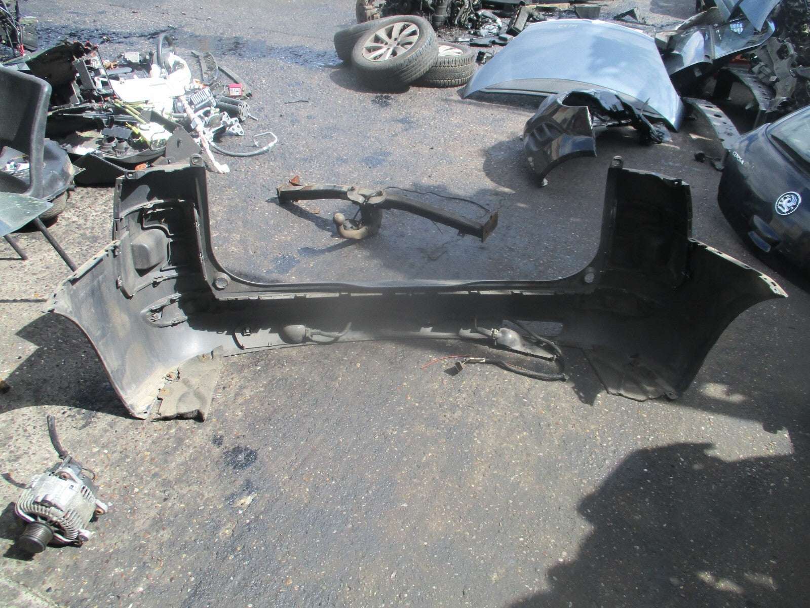 2009 CITROEN C4 GRAND PICASSO REAR COMPLETE BUMPER